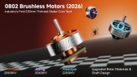Безколекторні двигуни BetaFPV 0802 25000KV (2026) 4 шт. | серія Air75 II Racing