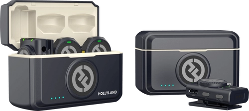 Hollyland Lark M2 Combo – bezprzewodowy mikrofon krawatowy