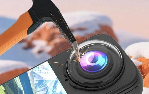 Захисна накладка на об'єктив Puluz дляInsta360X4 Air (загартоване скло)