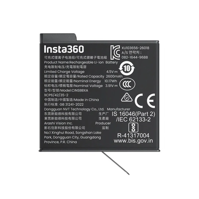 Insta360 X6 Xtreme Battery - akumulator kamery sferycznej