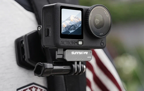 Алюмінієвий двосторонній монтажний адаптер «SunnyLife» для «DJI» Osmo Nano / Action 6
