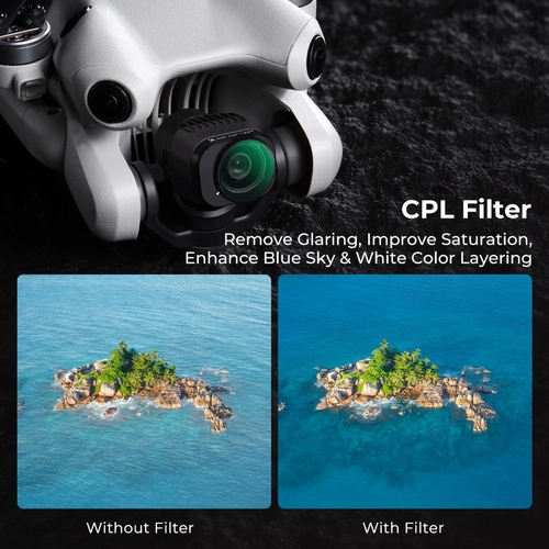 Zestaw 6 filtrów ND+CPL K&F Concept do drona DJI Mini 4 Pro