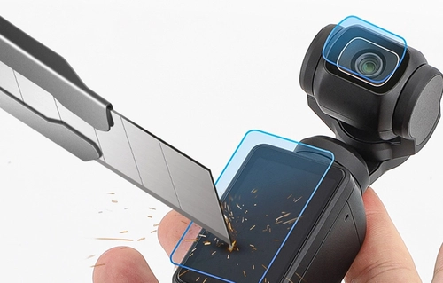 Szkło hartowane na ekran i obiektyw Sunnylife do DJI Osmo Pocket 3 (2+2)