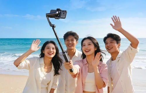 Gimbal AOCHUAN V3 z czujnikiem AI (czarny)