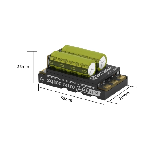 Bezszczotkowy regulator prędkości ESC SEQURE 14130 130A 5-14S (AM32)