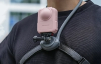 Пластиковий захисний чохол Sunnylife - напіввідкритий для DJI Osmo 360 (рожевий)