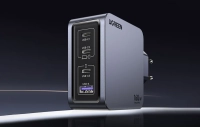 Ugreen Nexode Pro 160W wall charger, GaN, USB + 3x USB-C (gray)