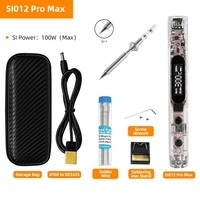 SEQURE SI012 Pro Max kit Portable OLED Soldering Iron with SI Tip SI-I