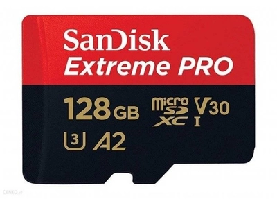 SanDisk Extreme PRO microSDXC 128GB memory card