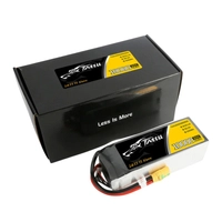 Tattu 10000mAh 6S 22.2V 30C LiPo Battery - XT90