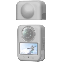 Силіконовий чохол PULUZ DJI Osmo 360 з лінзою (сірий)