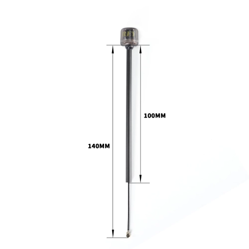 Osprey Antenna 5.8GHz 140mm ipexUFL - LHCP - Black