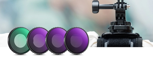 Zestaw 4 filtrów ND+PL K&F Concept do kamery DJI Osmo Action 4 / 5 Pro
