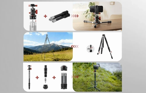 Багатофункціональний фотоштатив марки «Freewell» 5-в-1