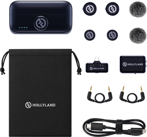 Hollyland LARK M3 Combo 2TX&2RX USB-C Wireless Microphone