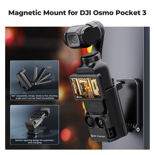 Магнітне кріплення для DJI Osmo Pocket 3 від K&F Concept