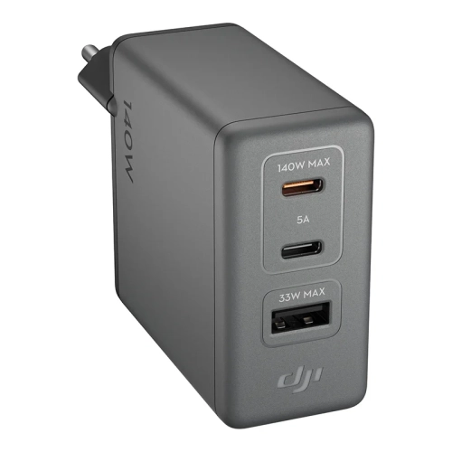 Мережевий зарядний пристрій DJI Power Charging Combo 140 Вт GaN
