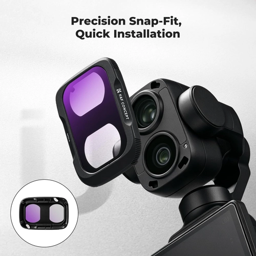 Zestaw 4 filtrów ND K&F Concept do kamery DJI Osmo Pocket 4P