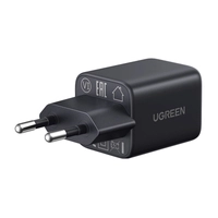Ugreen X514 USB + USB-C, GaN, 20W network charger (black)