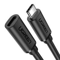 Подовжувач USB-C 3.1 Gen2 UGREEN, 4K, 100 Вт, 1 м US353 (чорний)