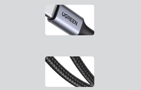 Kabel USB-C do USB-C Ugreen US316, 100W, 5A 0.5m (czarny)
