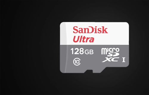 SanDisk Ultra microSDXC 128GB memory card