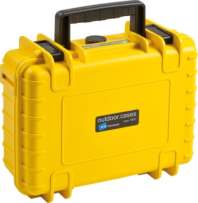 B&W Cases Type 1000 Yellow Briefcase