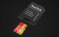 SANDISK EXTREME microSDXC memory card 64 GB 170/80 MB/s UHS-I U3