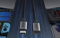 Ugreen US372 USB 3.2 Extension Cable Male USB-C to Female USB-C Gen 2 1m (Black)