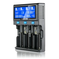 Charger for cylindrical Li-ion and Ni-MH everActive UC-4200 batteries
