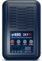 SkyRC e450 charger 2-4S LiPo / LiFe / LiHV, 6-8S NiMH