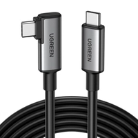 Кабель USB-C до USB-C Ugreen US551, VR, 5 Гбіт/с, 5 м (чорний)