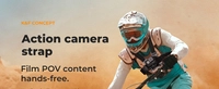 Accessory kit for sports cameras by K&F Concept