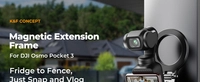 Magnetic Extension Frame for K&F Concept's Osmo Pocket 3 andDJIs - OUTLET