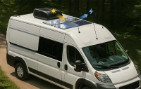 Комплект з 2х фотоелектричних панелей EcoFlow 130 Вт (жорстка конструкція)