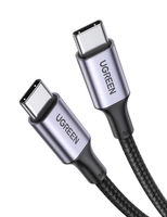 Кабель UGREEN US316 USB-C – USB-C, 100 Вт, 3 м (чорний)