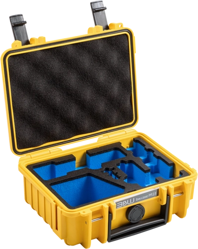 Walizka B&W typu 500 do DJI Pocket 4 Creator Combo (żółta)