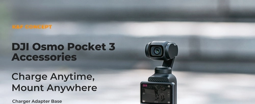 USB-C charging adapter for DJI Osmo Pocket 3 by K&F Concept