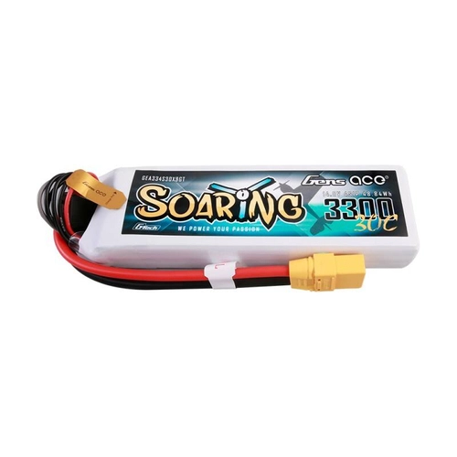 Акумулятор Gens Ace G-Tech Soaring 3300mAh 14.8V 30C 4S1P Lipo