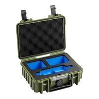 B&W Type 500 case for Insta360 X3 (green)