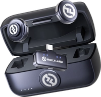 Бездротовий мікрофон Hollyland LARK M3 Combo 2TX&amp;1RX USB-C
