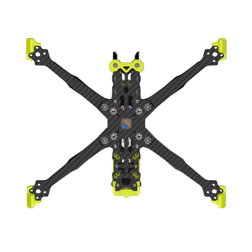 Rama FlyFishRC Volador II VX6 O4 Pro Freestyle T700 (zółta)