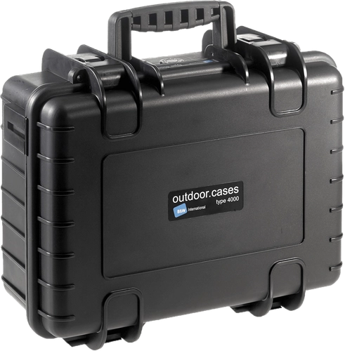 BW Outdoor Cases Type 4000 (black, with compartments)