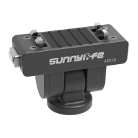 Szybkozłączka 1/4” i obrotem 180° Sunnylife do Insta360 X4 Air / X5 / Ace Pro / Pro 2