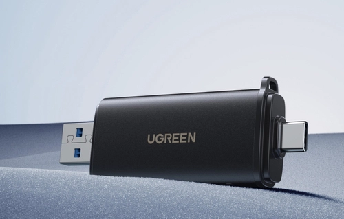 Ugreen CM803 USB-C/USB-A 2-in-1 Card Reader, SD+TF 312MB/sec