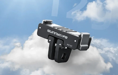 Двосторонній монтажний адаптер «SunnyLife» для «DJI» Osmo Nano / Action 6 — 1/4 дюйма