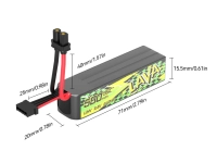 Акумулятор BetaFPV LAVA Series II 3S 680mAh 95C - 1 шт.