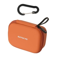 Etui fotograficzne SunnyLife do Insta360 Ace Pro 1/2 (pomarańczowe)